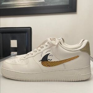 NIKE AIR FORCE 1 ‘07 LV8 NEXT NATURE SUN CLUB WHEAT GRASS SNEAKERS MENS SIZE 13
